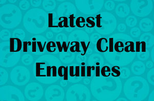 Driveway Cleaning Enquiries Leicestershire